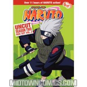 Naruto Uncut Box Set Season 2 Vol 2 DVD