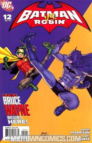 Batman And Robin #12 Cover A Regular Frank Quitely Cover