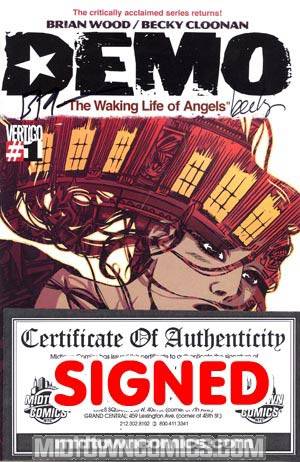 Demo Vol 2 #1 Signed By Brian Wood & Becky Cloonan