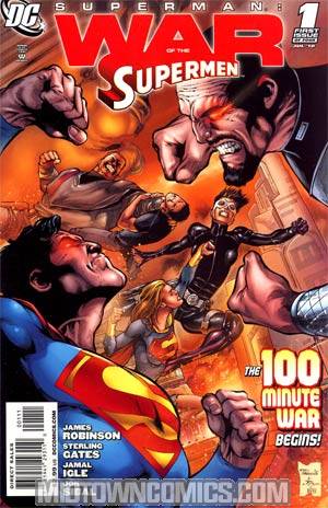 Superman War Of The Supermen #1 Regular Eddy Barrows Cover