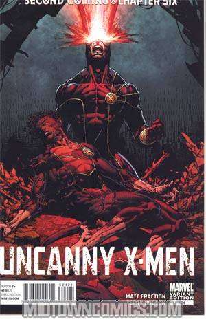 Uncanny X-Men #524 Cover C Incentive David Finch Variant Cover (X-Men Second Coming Part 6)
