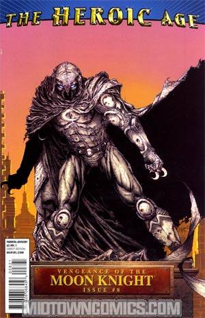Vengeance Of The Moon Knight #8 Cover B Incentive Josh Medors Heroic Age Variant Cover