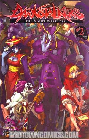 Darkstalkers The Night Warriors #2 Cover A Alvin Lee