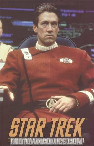 Star Trek Captains Log Harriman #1 Incentive Photo Variant Cover