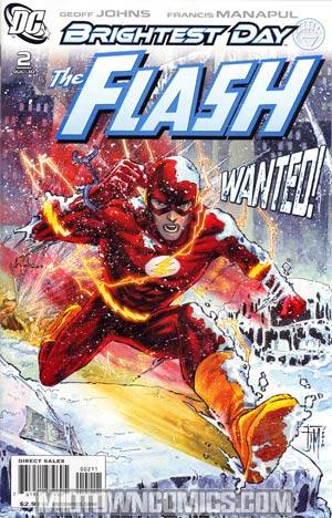 Flash Vol 3 #2 Cover A Regular Francis Manapul Cover (Brightest Day Tie-In)