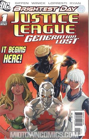 Justice League Generation Lost #1 Cover B Incentive Kevin Maguire Variant Cover (Brightest Day Tie-In)