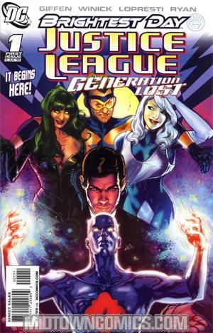 Justice League Generation Lost #1 Cover A 1st Ptg Regular Tony Harris Cover (Brightest Day Tie-In)