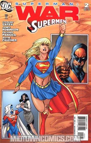 Superman War Of The Supermen #2 Incentive Aaron Lopresti Variant Cover
