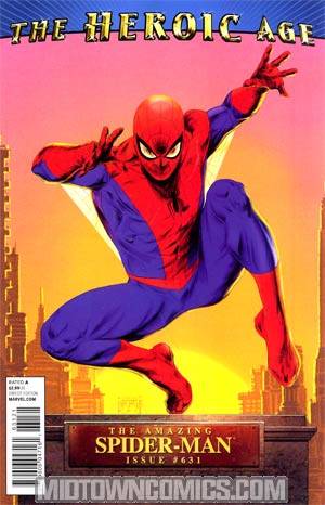 Amazing Spider-Man Vol 2 #631 Cover B Incentive Doug Braithwaite Heroic Age Variant Cover