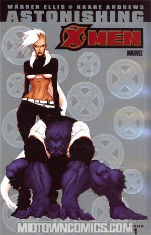 Astonishing X-Men Xenogenesis #1 Incentive Kaare Andrews Foilogram Variant Cover