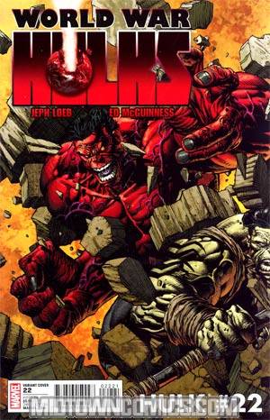 Hulk Vol 2 #22 Incentive David Finch Variant Cover (World War Hulks Tie-In)
