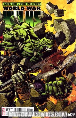 Incredible Hulk Vol 3 #609 Incentive David Finch Variant Cover (World War Hulks Tie-In)