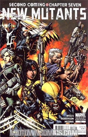 New Mutants Vol 3 #13 Incentive David Finch Variant Cover (X-Men Second Coming Part 7)