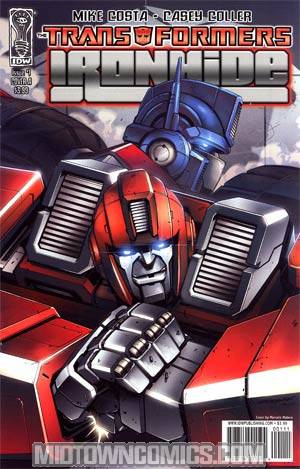 Transformers Ironhide #1 Regular Cover A