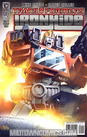 Transformers Ironhide #1 Regular Cover B