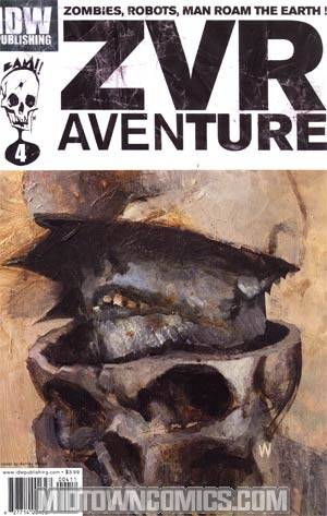 Zombies vs Robots Aventure #4 Regular Ashley Wood Cover