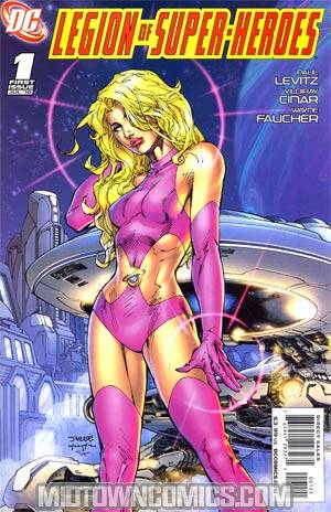 Legion Of Super-Heroes Vol 6 #1 Incentive Jim Lee Variant Cover