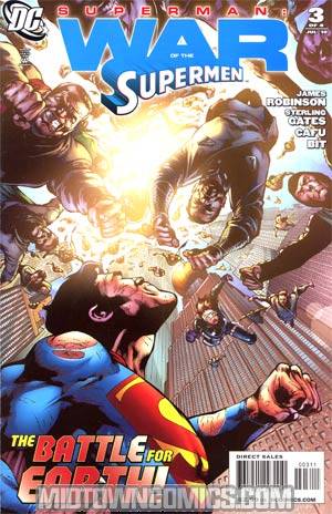 Superman War Of The Supermen #3 Regular Eddy Barrows Cover