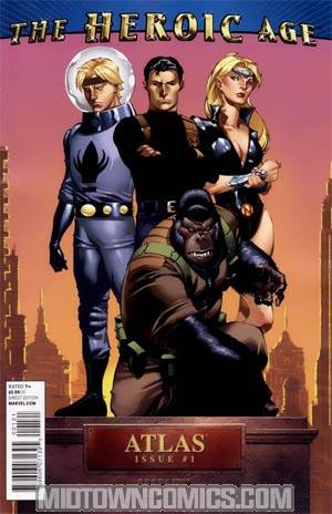 Atlas (Marvel) #1 Incentive Chris Stevens Heroic Age Variant Cover (Heroic Age Tie-In)