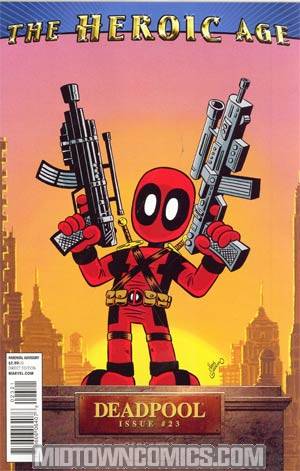 Deadpool Vol 3 #23 Incentive Chris Giarrusso Heroic Age Variant Cover (Heroic Age Tie-In)