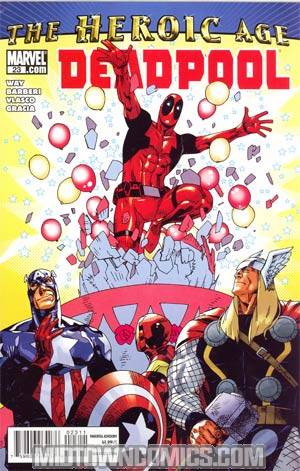 Deadpool Vol 3 #23 Regular Jason Pearson Cover (Heroic Age Tie-In)