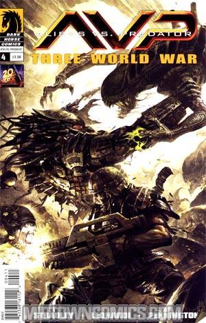 Aliens vs Predator Three World War #4