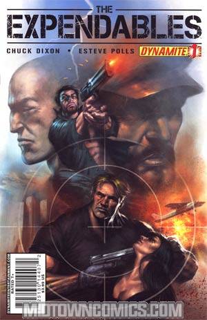 Expendables #1 Regular Lucio Parrillo Cover