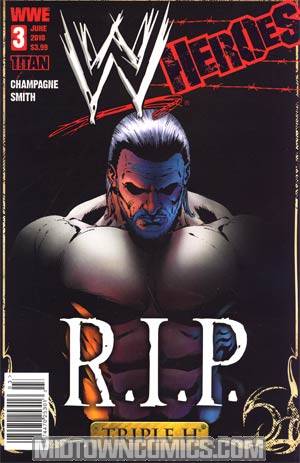WWE Heroes #3 Andy Smith Cover