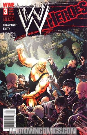 WWE Heroes #3 Gary Erskine Cover