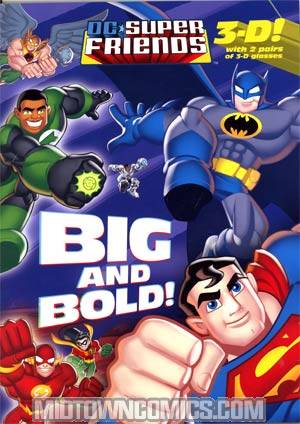 DC Super Friends Big And Bold 3-D Book TP