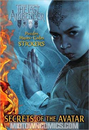 Last Airbender Secrets Of The Avatar Coloring And Activity Book TP