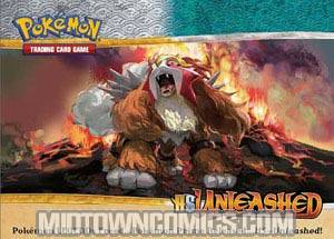 Pokemon HS Unleashed Theme Deck Display