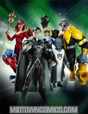 Blackest Night Series 7 Complete 4-Figure Set