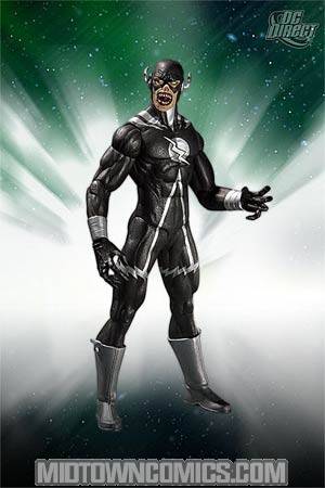 Blackest Night Series 8 Black Lantern Black Flash Action Figure