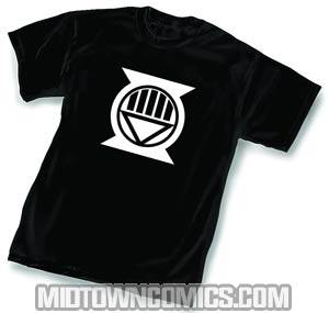 Black Lantern Hal Jordan Symbol T-Shirt Large