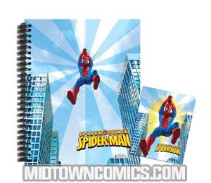 Marvel Spider-Man Swinging Motion Flip Small Journal
