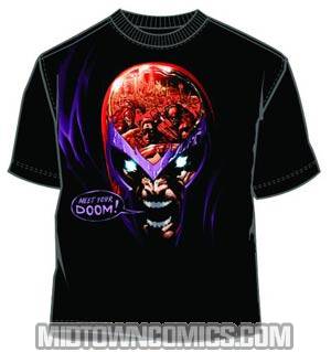 Magneto Outsight Black Previews Exclusive T-Shirt Large