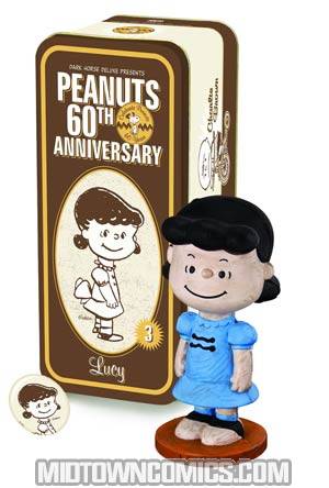 60th Anniversary Classic Peanuts Character #3 Lucy Mini Statue