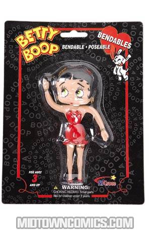 Betty Boop 5-Inch Bendable Figure
