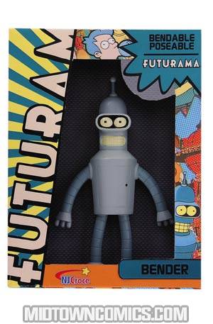 Futurama Bender 6-Inch Bendable Figure
