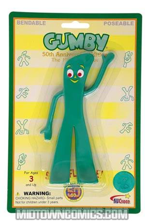 Gumby Retro Gumby 6-Inch Bendable Figure