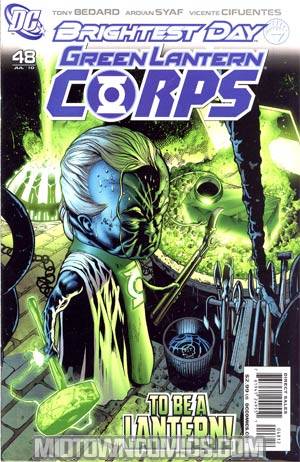 Green Lantern Corps Vol 2 #48 Cover B Incentive Pat Gleason Variant Cover (Brightest Day Tie-In)