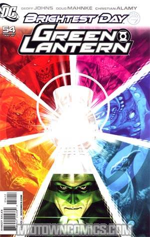 Green Lantern Vol 4 #54 Cover B Incentive Alex Garner Variant Cover (Brightest Day Tie-In)