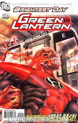 Green Lantern Vol 4 #54 Cover A Regular Shane Davis Cover (Brightest Day Tie-In)