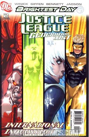 Justice League Generation Lost #2 Cover B Incentive Kevin Maguire Variant Cover (Brightest Day Tie-In)