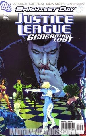 Justice League Generation Lost #2 Cover A Regular Tony Harris Cover (Brightest Day Tie-In)