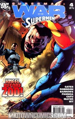 Superman War Of The Supermen #4 Regular Eddy Barrows Cover