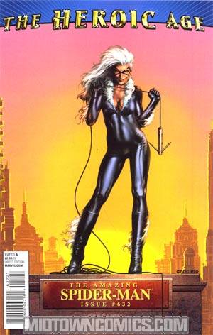 Amazing Spider-Man Vol 2 #632 Cover B Incentive Jay Anacleto Heroic Age Variant Cover