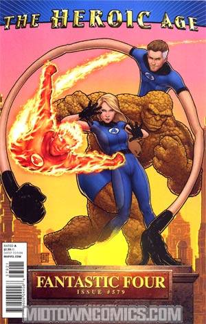 Fantastic Four Vol 3 #579 Cover B Incentive Geof Darrow Heroic Age Variant Cover (Heroic Age Tie-In)