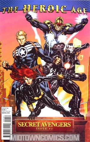 Secret Avengers #1 Incentive David Yardin Heroic Age Variant Cover (Heroic Age Tie-In)